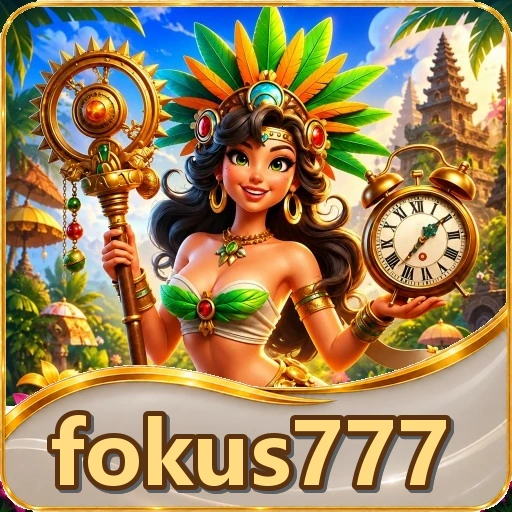 Tampilan portal login resmi fokus777
